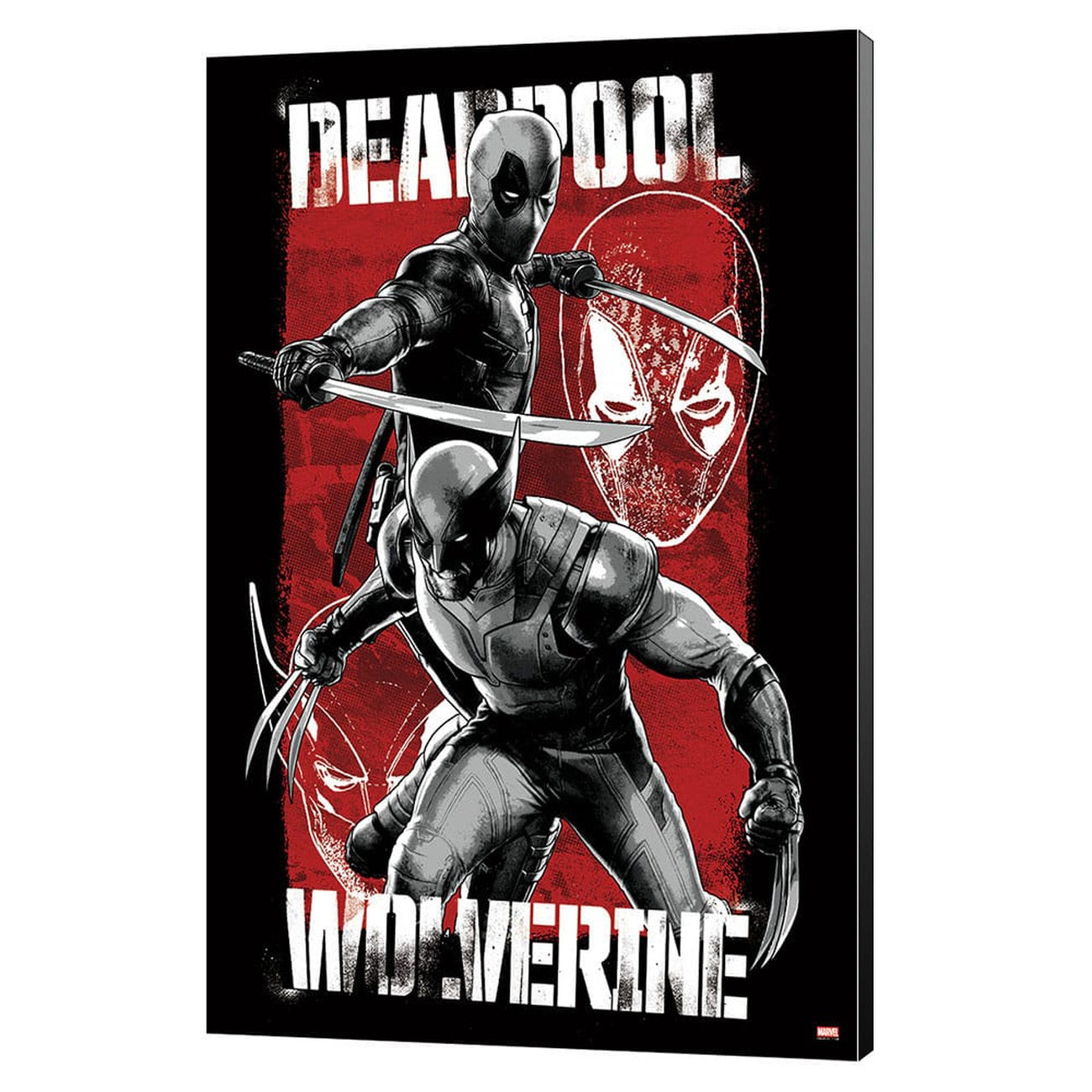 Imagen del producto Marvel Impresión en madera Deadpool & Wolverine 03 Maximum Effort 35 x 50 cm