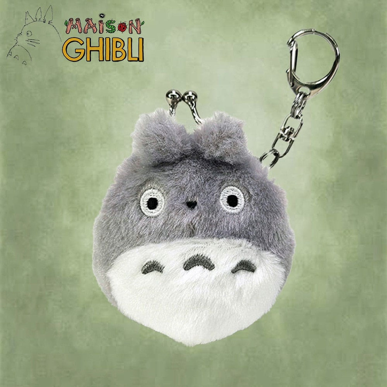 Imagen del producto Mi vecino Totoro monedero mini de peluche Funwari Gran Totoro