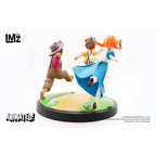 Imagen del producto Las Aventuras de Tom Sawyer Animated! Estatua Tom, Huck & Becky 23 cm