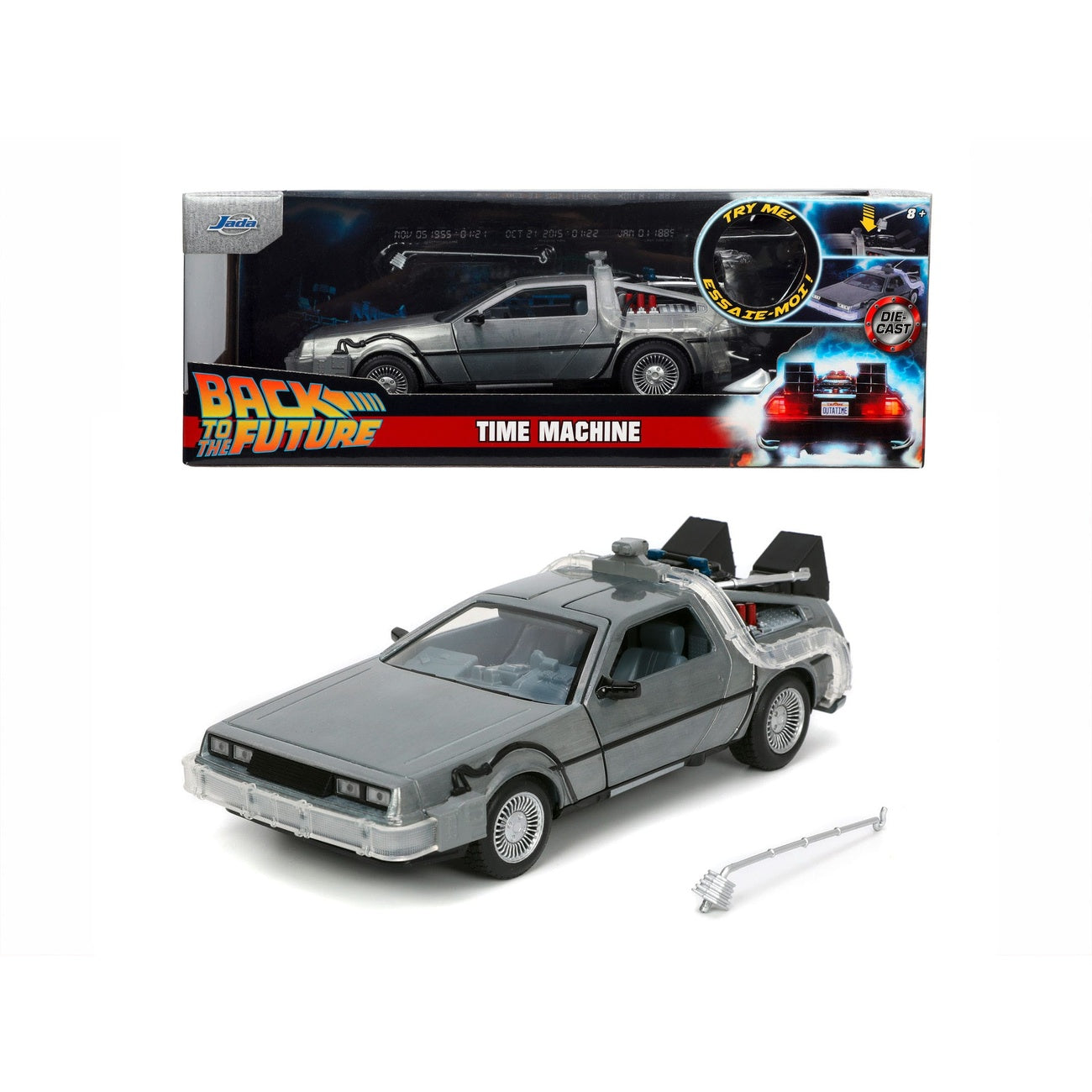 Imagen del producto Regreso al Futuro Modelo de metal fundido 1/24 Time Machine Modelo 1