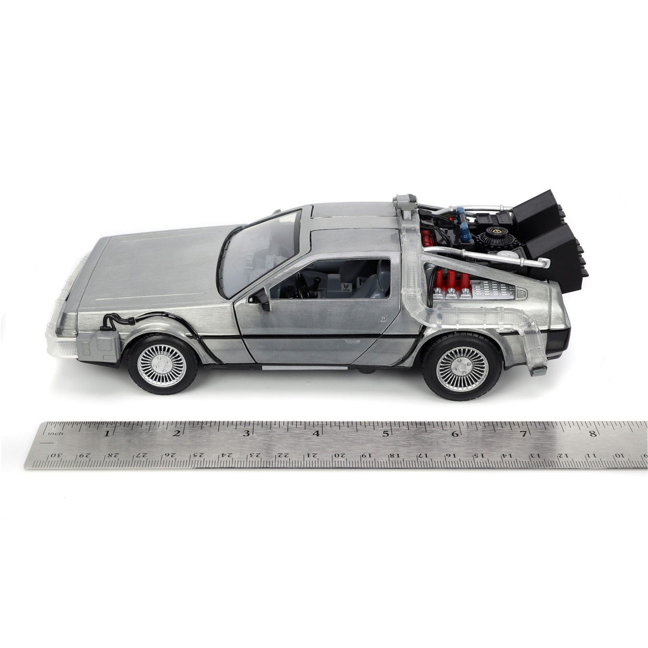 Product image Back to the Future Diecast Model 1/24 Time Machine Model 1