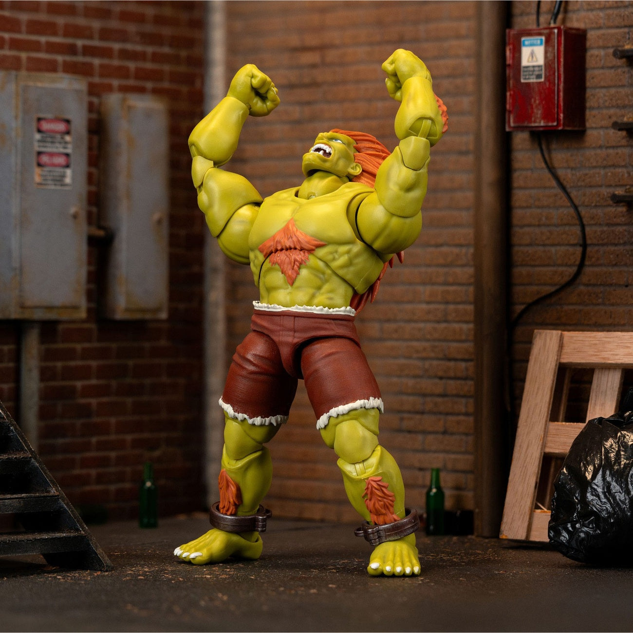 Imagen del producto Ultra Street Fighter II: The Final Challengers Figura de acción 1/12 Blanka 19 cm