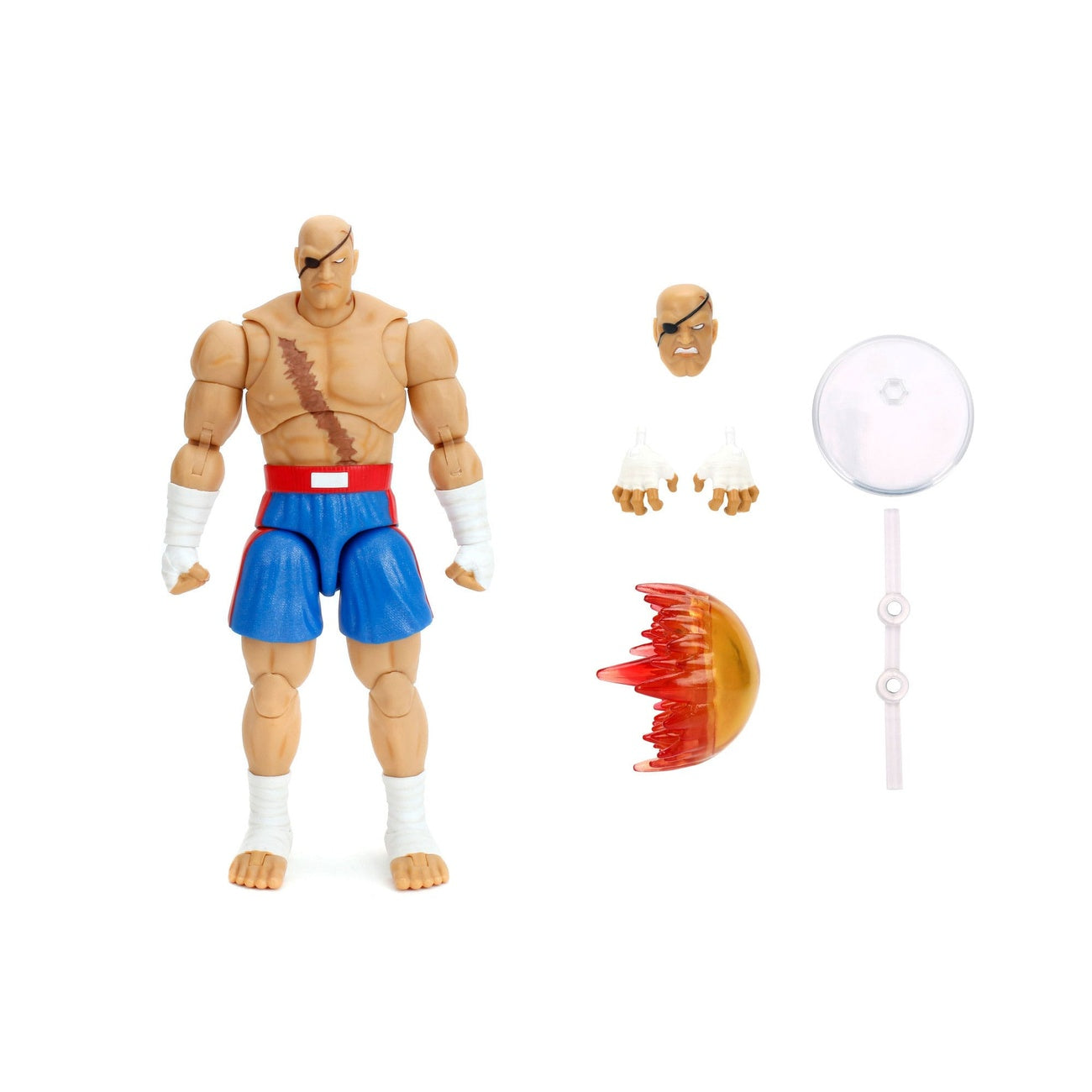 Imagen del producto Ultra Street Fighter II: The Final Challengers Figura de acción 1/12 Sagat 19 cm