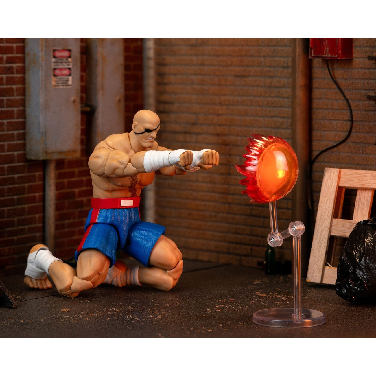 Imagen del producto Ultra Street Fighter II: The Final Challengers Figura de acción 1/12 Sagat 19 cm