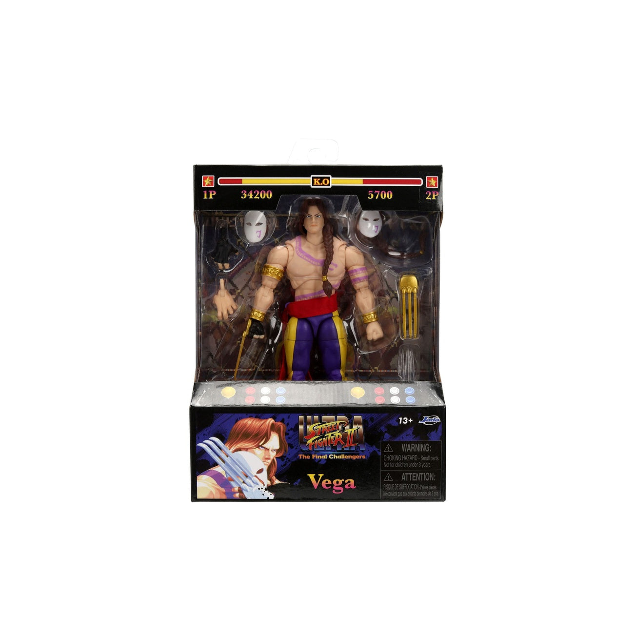 Imagen del producto Ultra Street Fighter II: The Final Challengers Figura de acción 1/12 Vega 15 cm