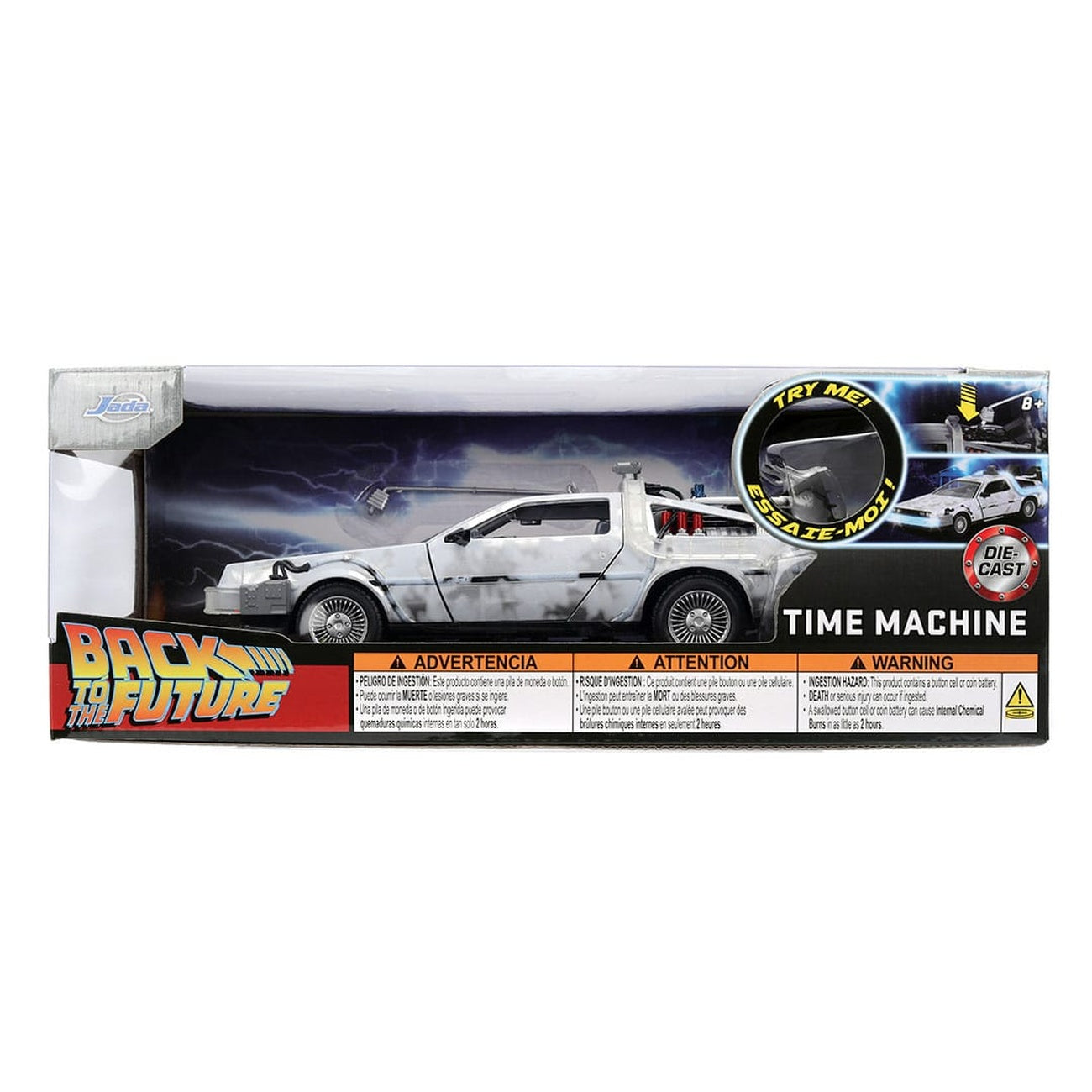 Imagen del producto Regreso al Futuro modelo diecast 1/24 Time Machine Frost