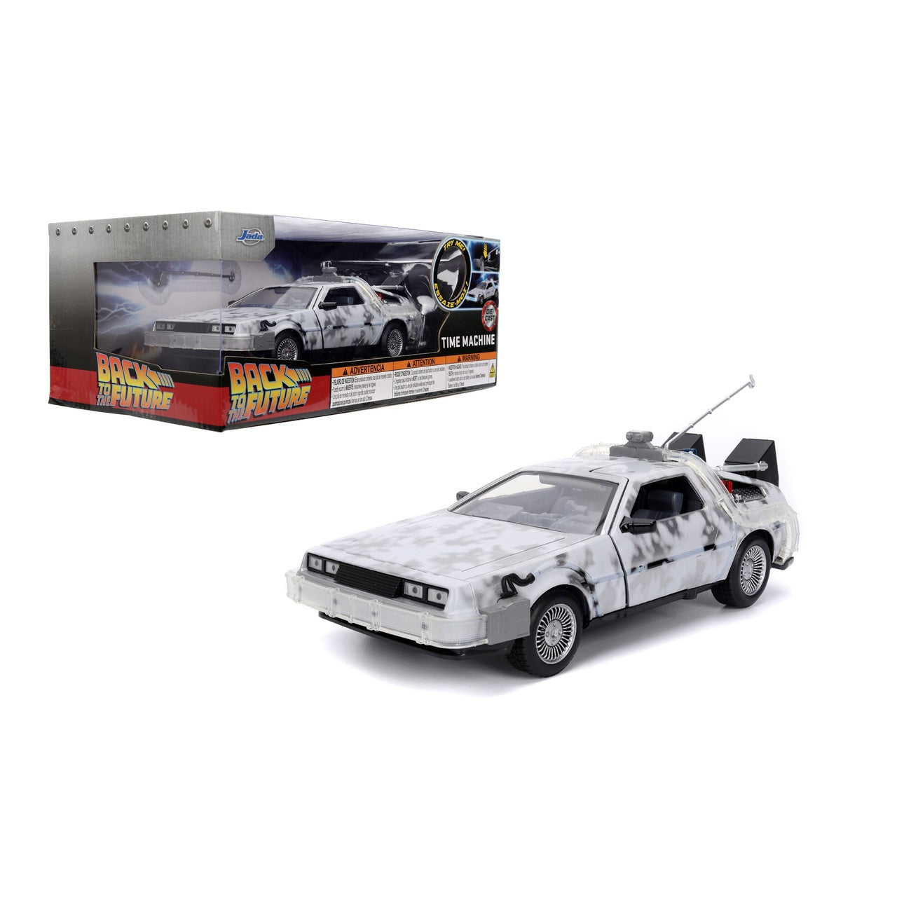 Imagen del producto Regreso al Futuro modelo diecast 1/24 Time Machine Frost