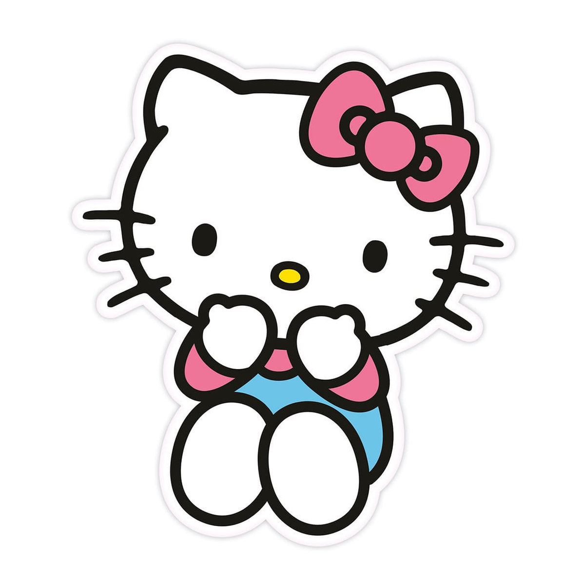 Imagen del producto Sanrio Cojín decorativo Hello Kitty Pantalón azul 36 cm