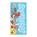 Imagen del producto Bob Esponja Toalla de terciopelo 75 x 150 cm