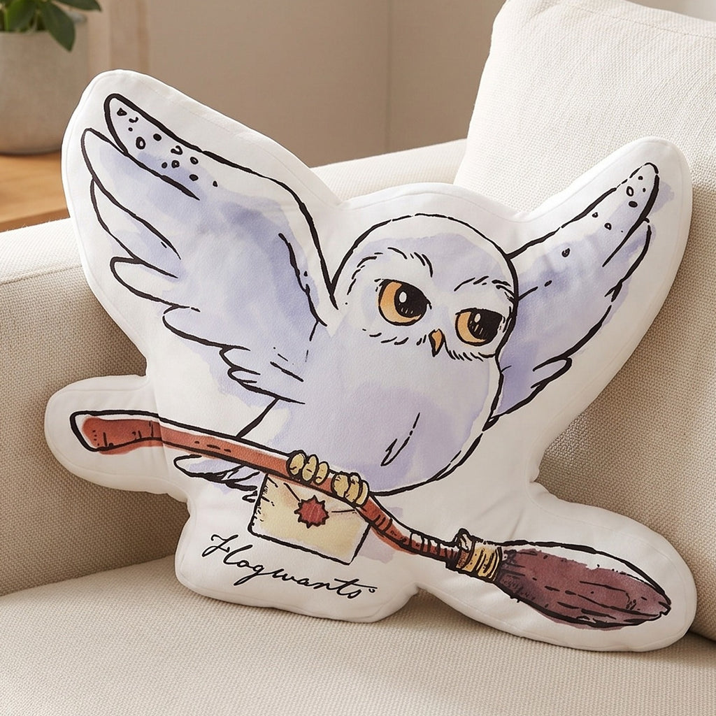 Imagen del producto Harry Potter Cojín decorativo Hedwig volando 38 cm