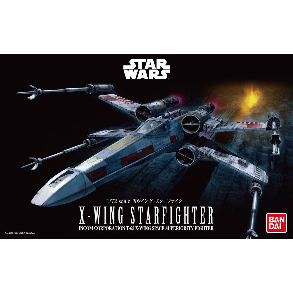 Imagen del producto Star Wars Maqueta de plástico 1/72 X-Wing Starfighter