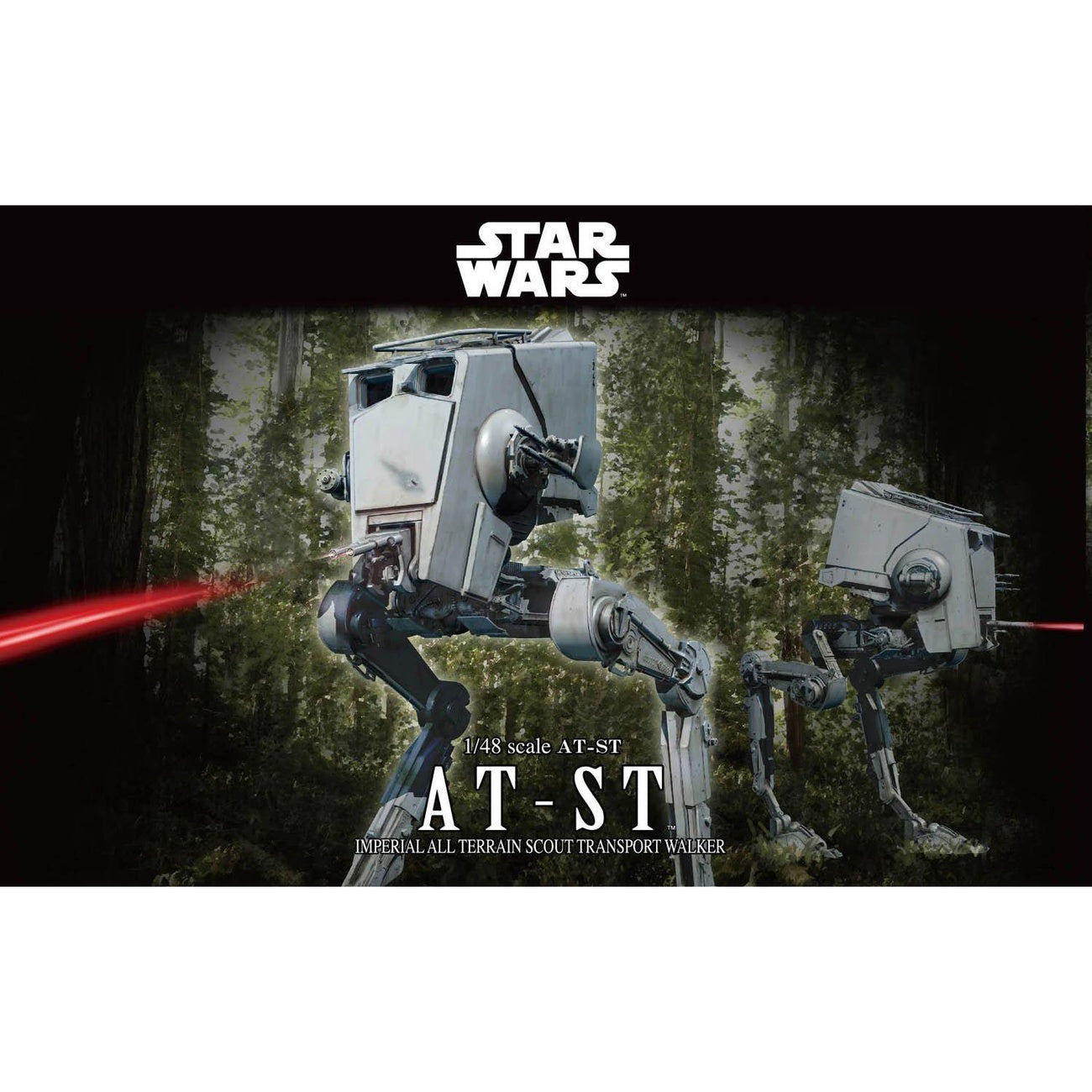 Imagen del producto Star Wars Maqueta de plástico 1/48 AT-ST