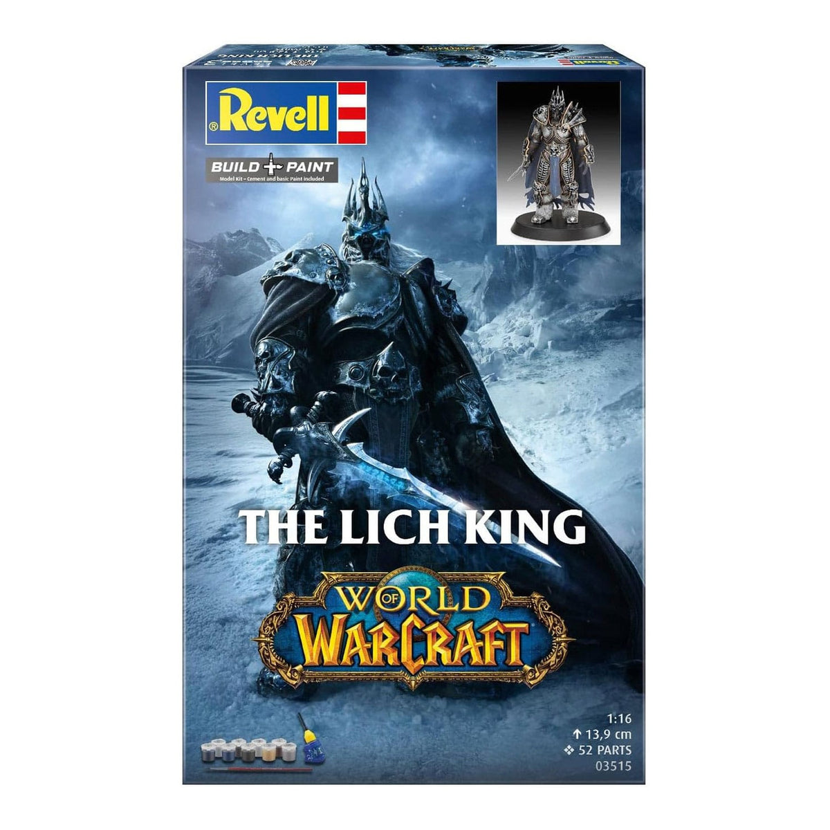 Imagen del producto World of Warcraft Maqueta Set de regalo 1/16 The Lich King 13 cm