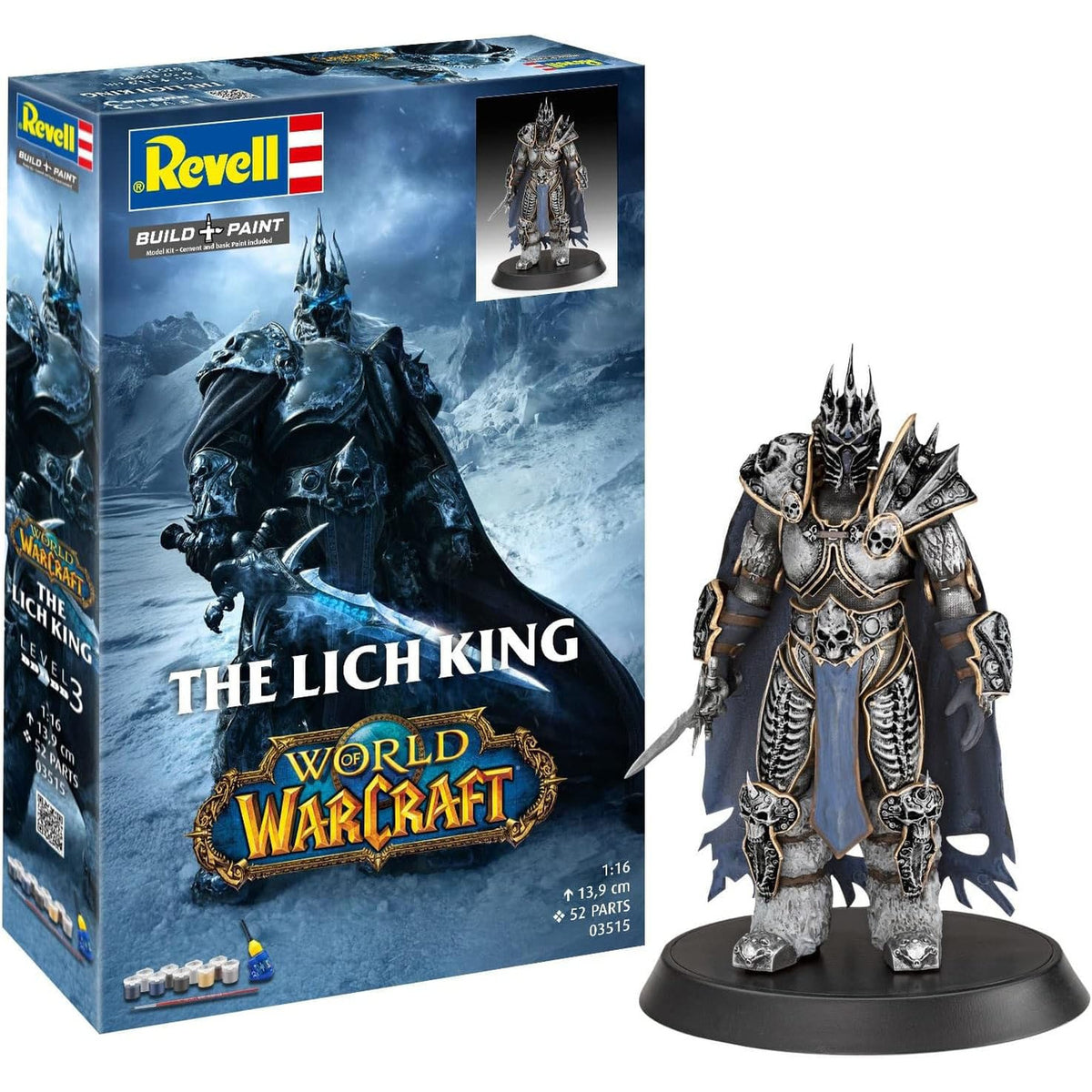 Imagen del producto World of Warcraft Maqueta Set de regalo 1/16 The Lich King 13 cm