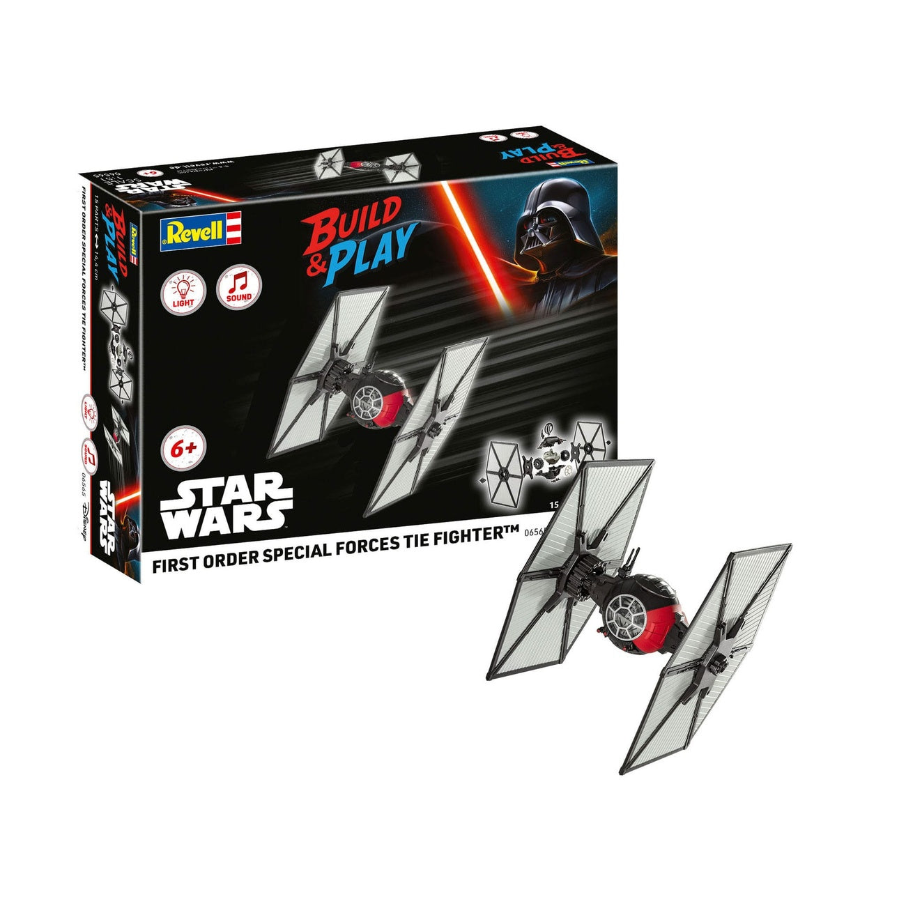 Imagen del producto Star Wars Maqueta 1/51 TIE Fighter de las Fuerzas Especiales de la Primera Orden 14 cm