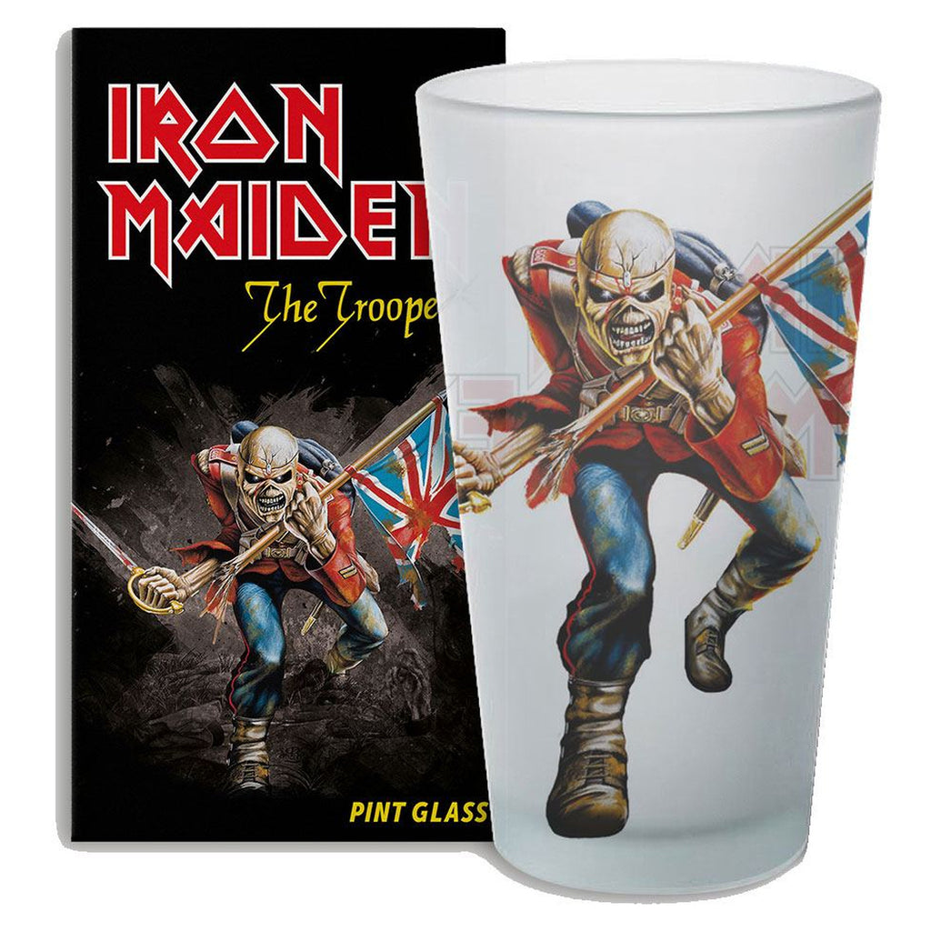 Product image Iron Maiden Beer Glass The Trooper
