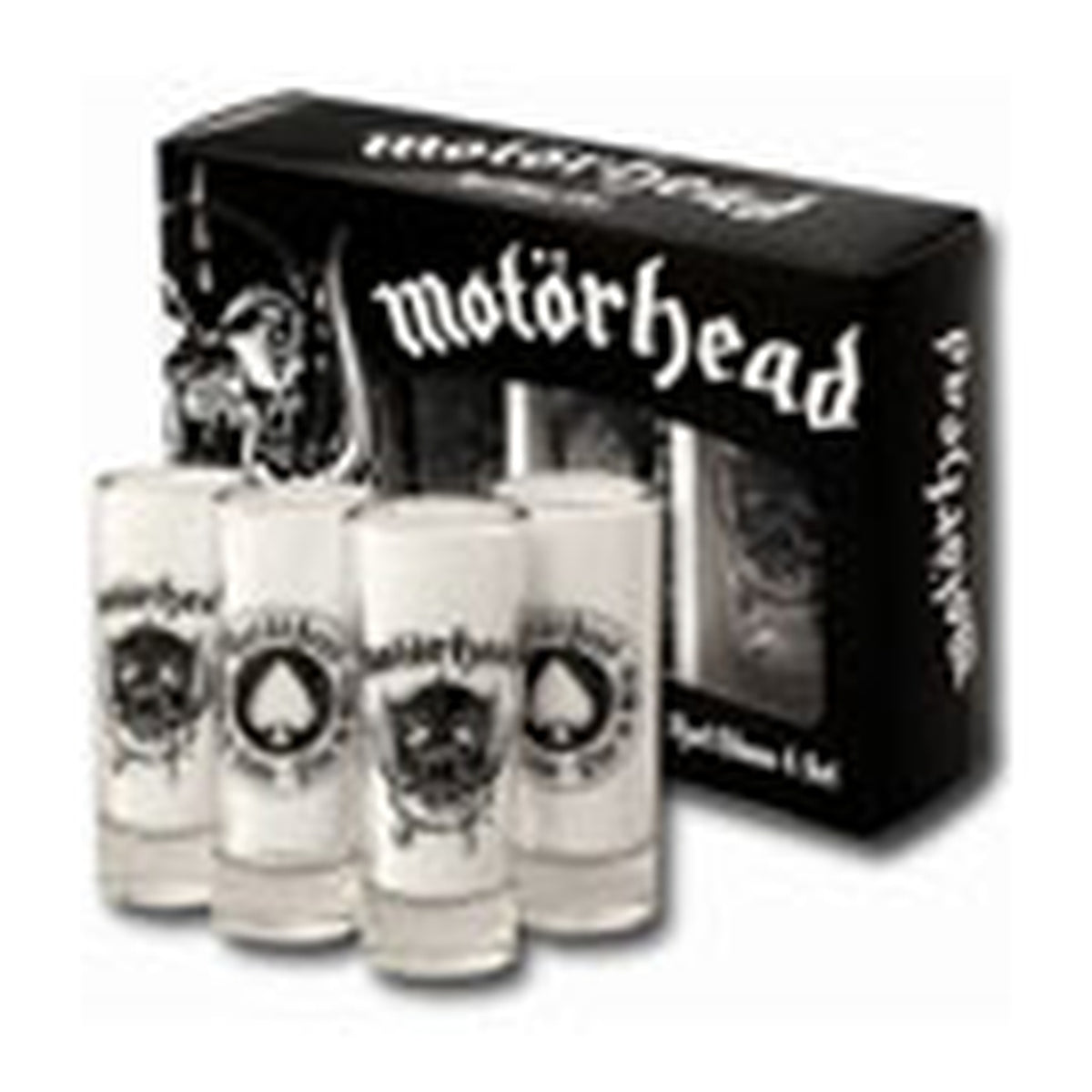 Imagen del producto Vasos de chupito Motörhead pack de 4