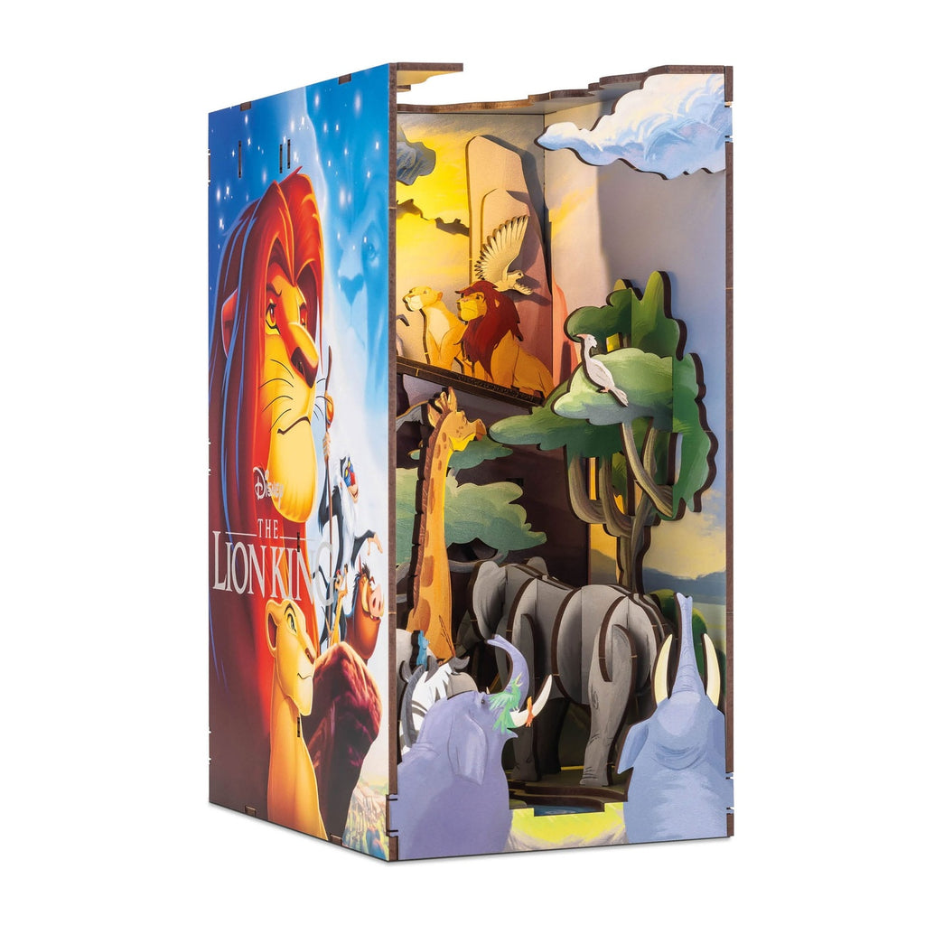Imagen del producto Disney Tiny Adventures Book Nook Mini diorama El Rey León 23 cm