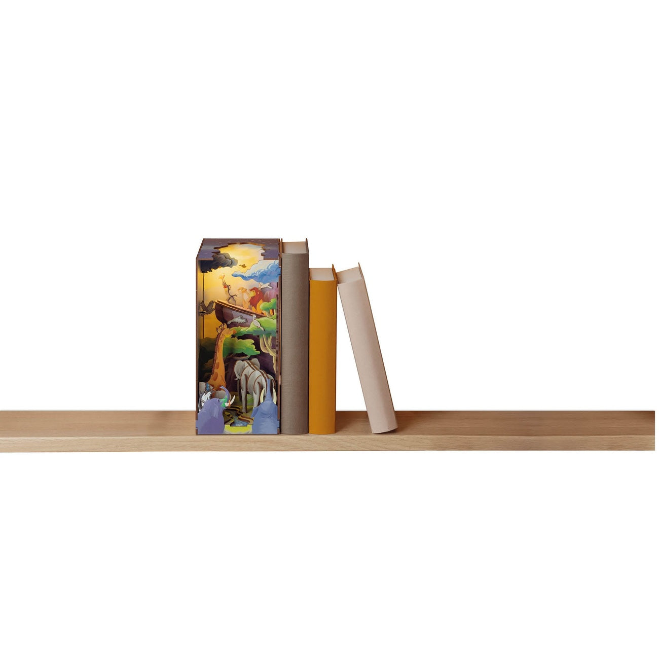 Imagen del producto Disney Tiny Adventures Book Nook Mini diorama El Rey León 23 cm