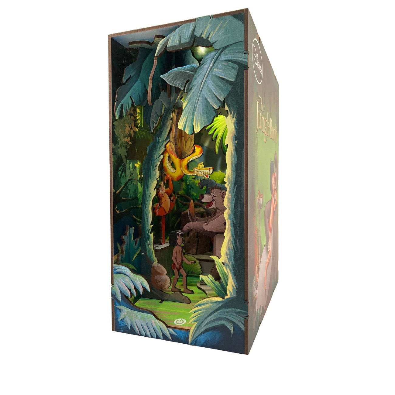 Imagen del producto Disney Tiny Adventures Book Nook Mini diorama El libro de la selva 23 cm