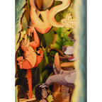 Imagen del producto Disney Tiny Adventures Book Nook Mini diorama El libro de la selva 23 cm