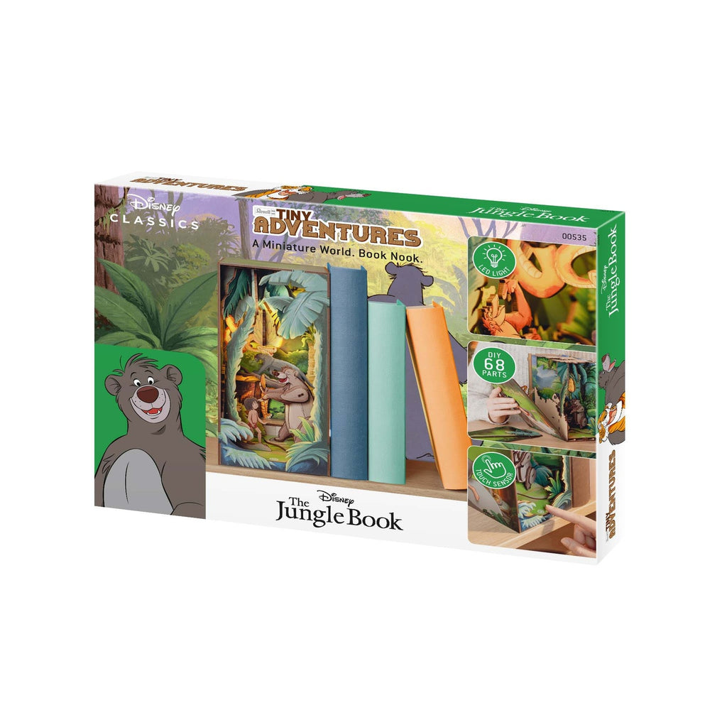 Imagen del producto Disney Tiny Adventures Book Nook Mini diorama El libro de la selva 23 cm