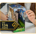 Imagen del producto El Señor de los Anillos Tiny Adventures Book Nook Mini Diorama Minas Tirith 23 cm
