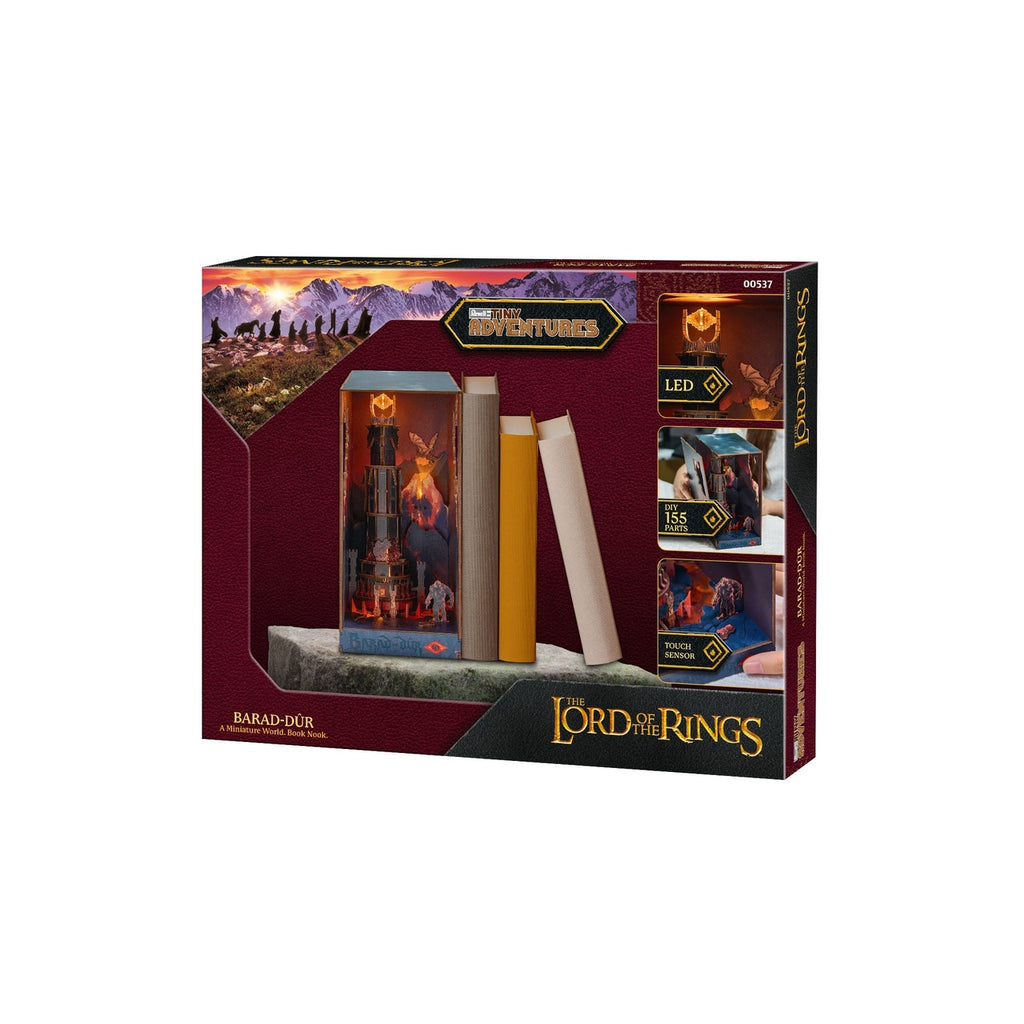 Imagen del producto El Señor de los Anillos Tiny Adventures Book Nook mini diorama Barad-dûr 23 cm