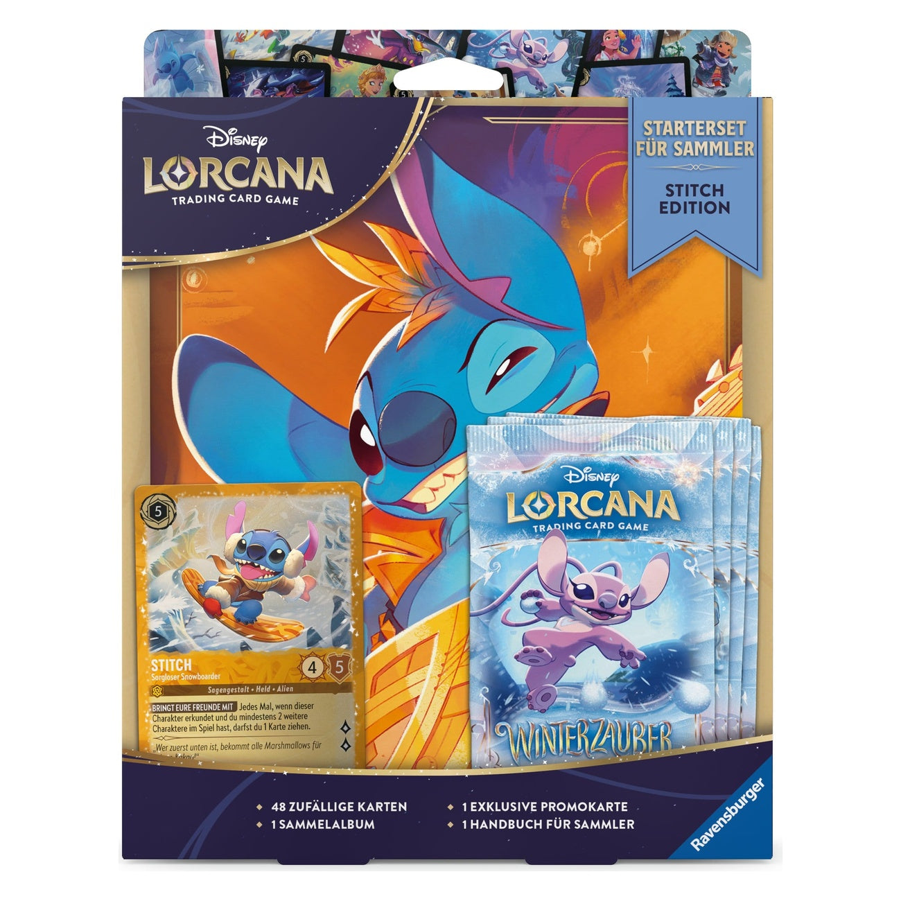 Product image Disney Lorcana TCG Starter Set for Collectors Stitch Edition *German Edition*