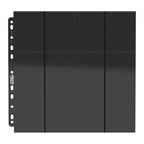 Imagen del producto Ultimate Guard Hojas QuadRow de 24 Bolsillos Carga Lateral (10) - Negro