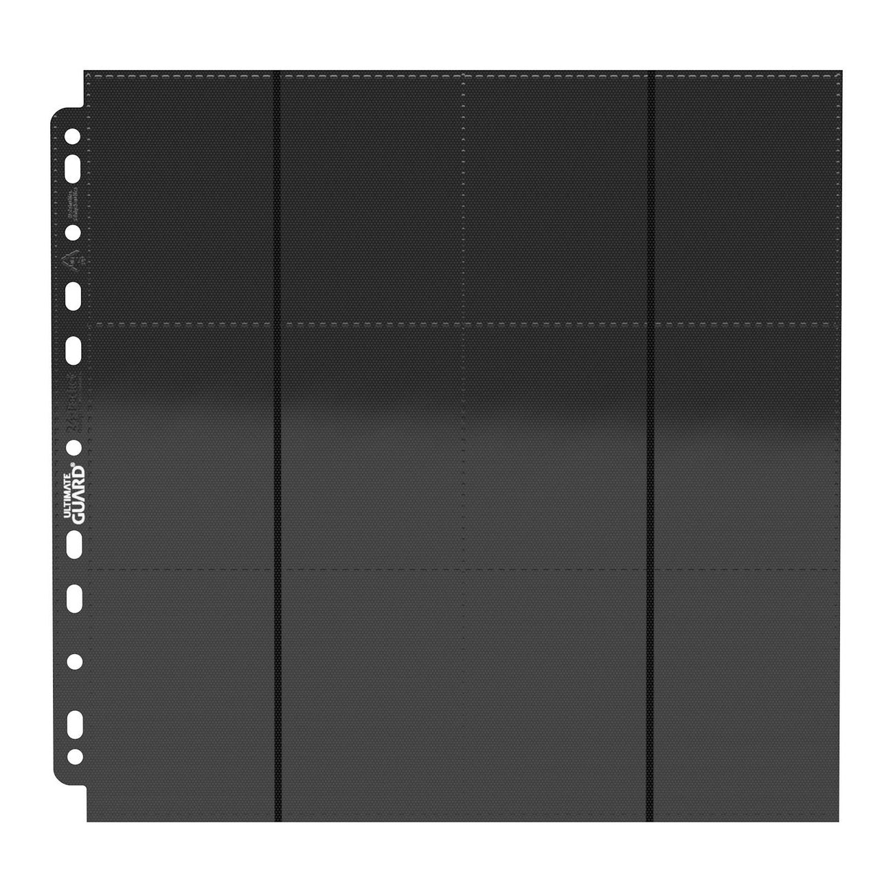 Imagen del producto Ultimate Guard Hojas QuadRow de 24 Bolsillos Carga Lateral (10) - Negro