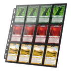 Imagen del producto Ultimate Guard Hojas QuadRow de 24 Bolsillos Carga Lateral (10) - Negro
