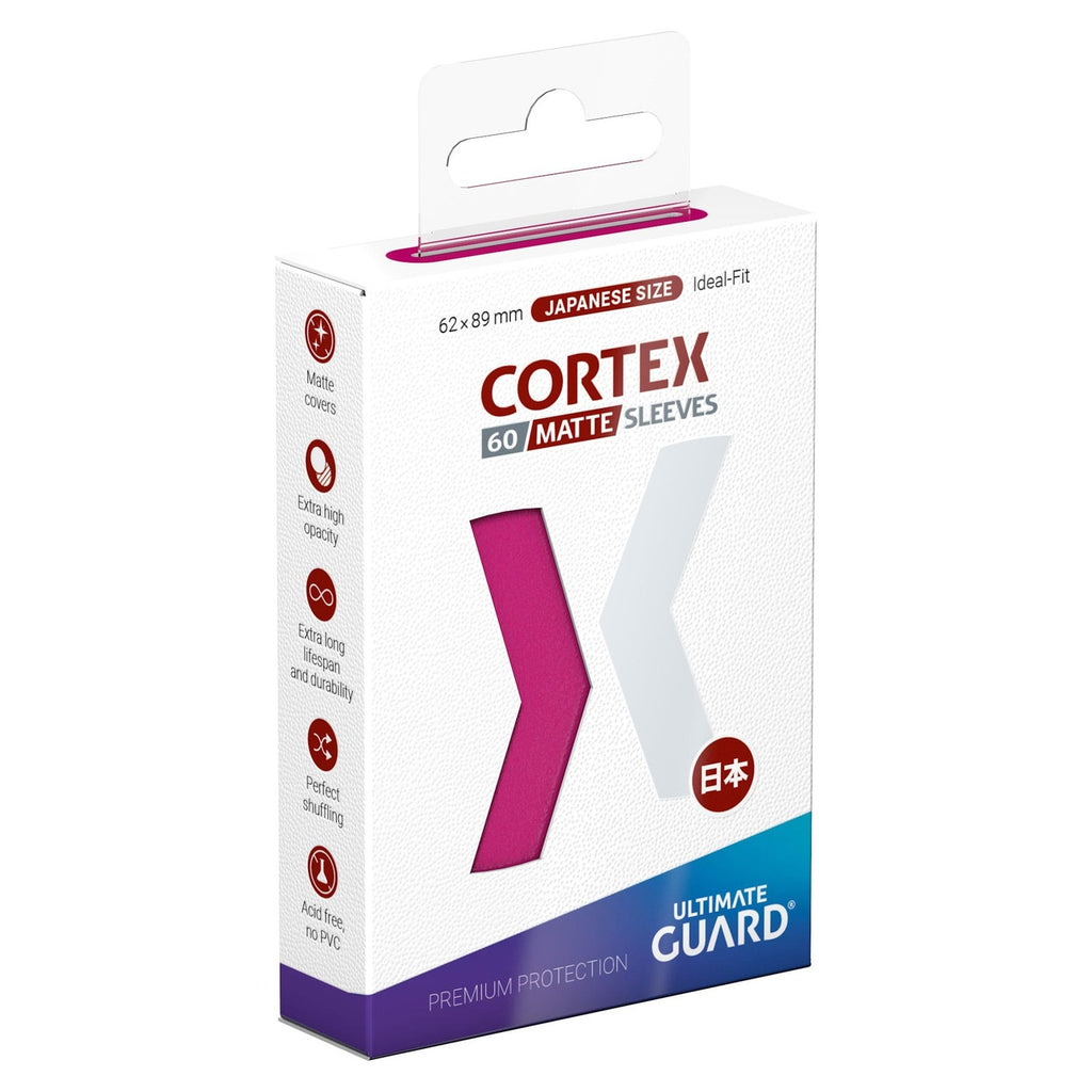 Imagen del producto Ultimate Guard Cortex Sleeves Mate Japanese Size (60) - Rosa