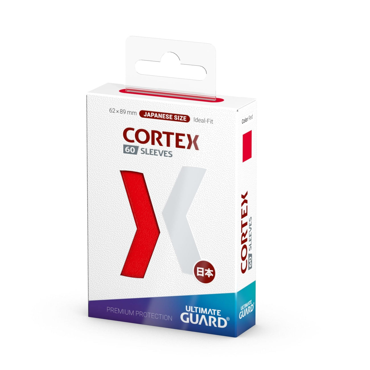 Imagen del producto Ultimate Guard Fundas Cortex Tamaño Japonés (60) - Rojo