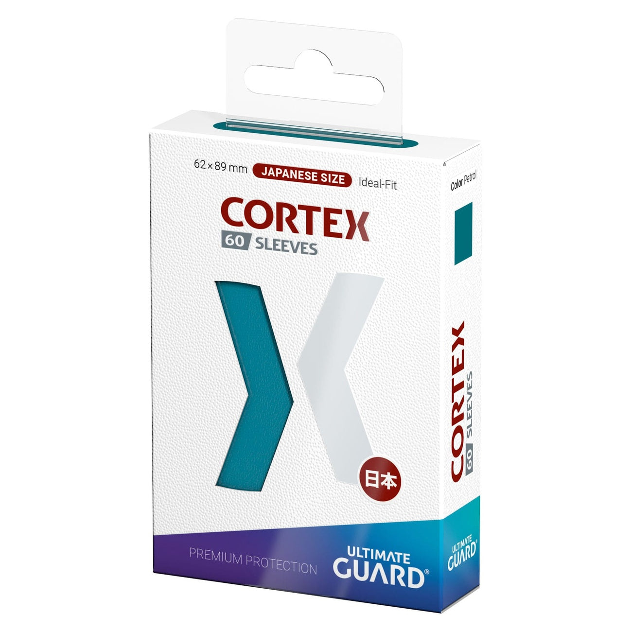 Imagen del producto Fundas Ultimate Guard Cortex Tamaño Japonés (60) - Petrol