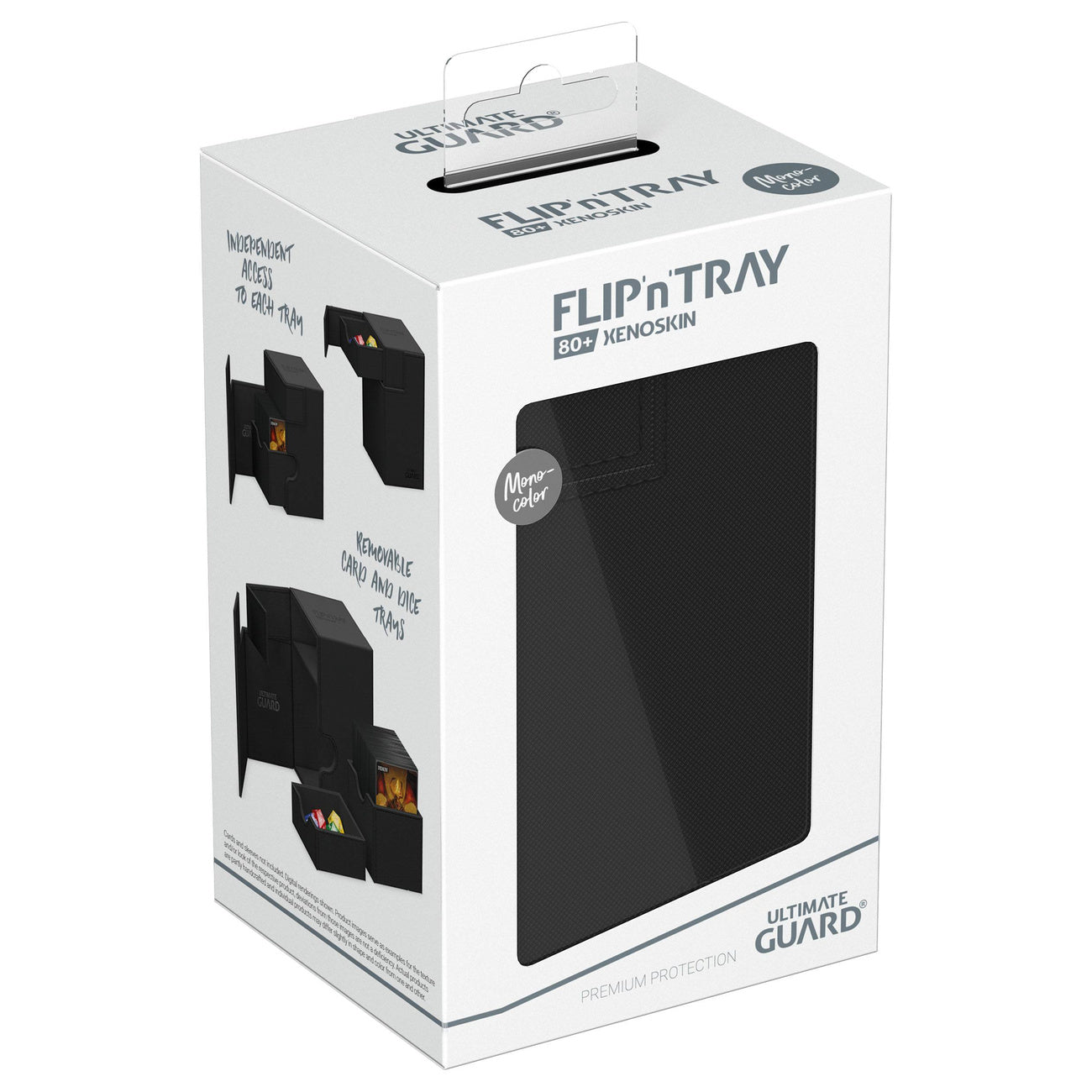 Imagen del producto Ultimate Guard Flip'n'Tray 80+ Xenoskin - Negro