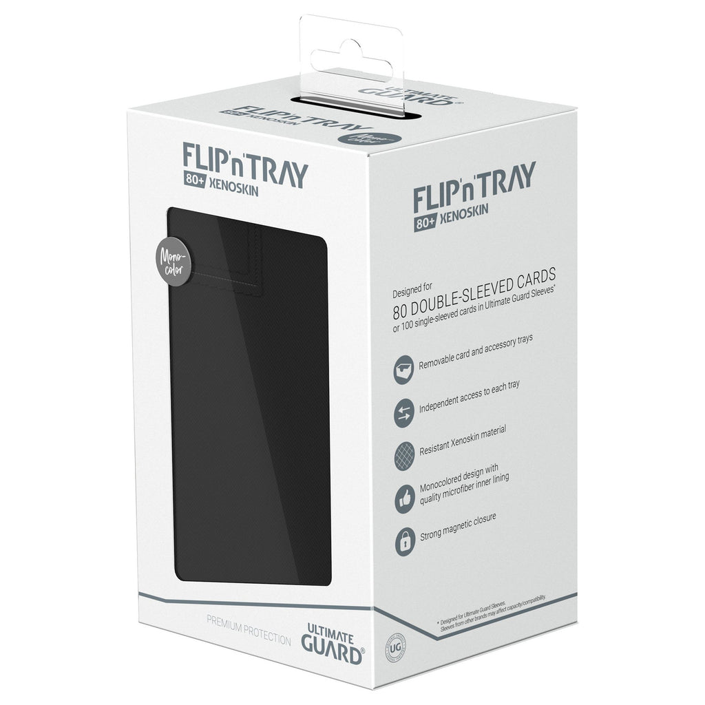 Imagen del producto Ultimate Guard Flip'n'Tray 80+ Xenoskin - Negro