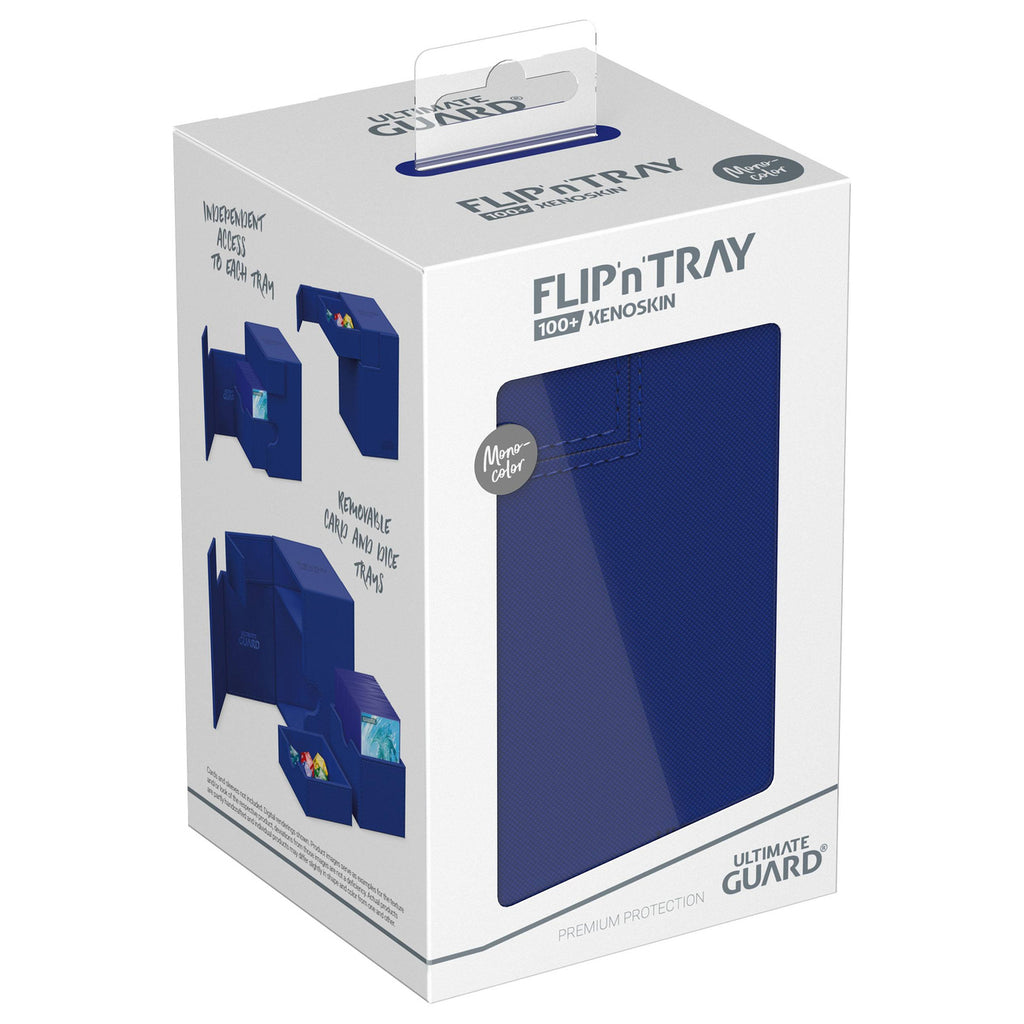 Imagen del producto Ultimate Guard Flip'n'Tray 100+ Xenoskin - Azul