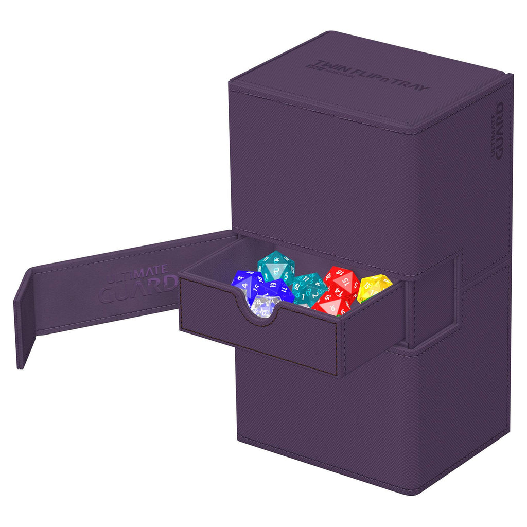 Product image Ultimate Guard Twin Flip'n'Tray 200+ Xenoskin - Purple