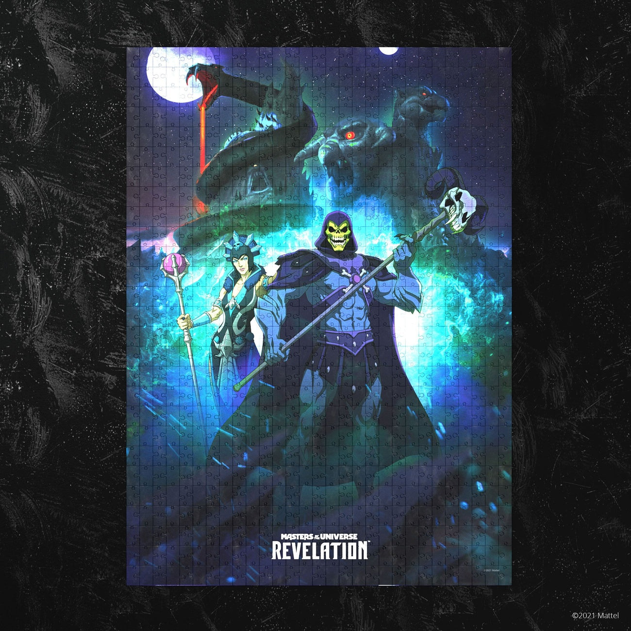 Product image Masters of the Universe: Revelation™ Puzzle Skeletor™ and Evil-Lyn™ (1000 pieces)