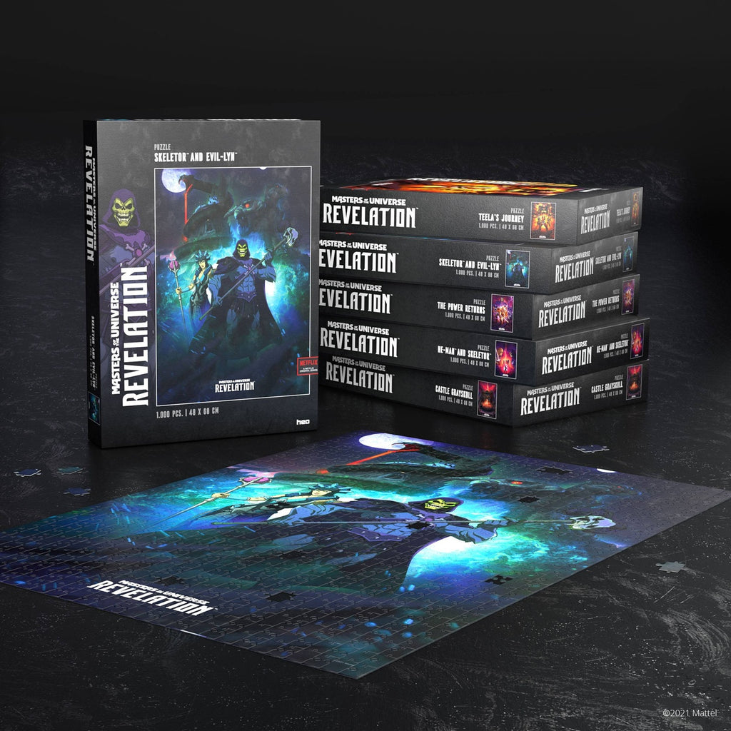 Imagen del producto Masters of the Universe: Revelation™ Rompecabezas Skeletor™ y Evil-Lyn™ (1000 piezas)