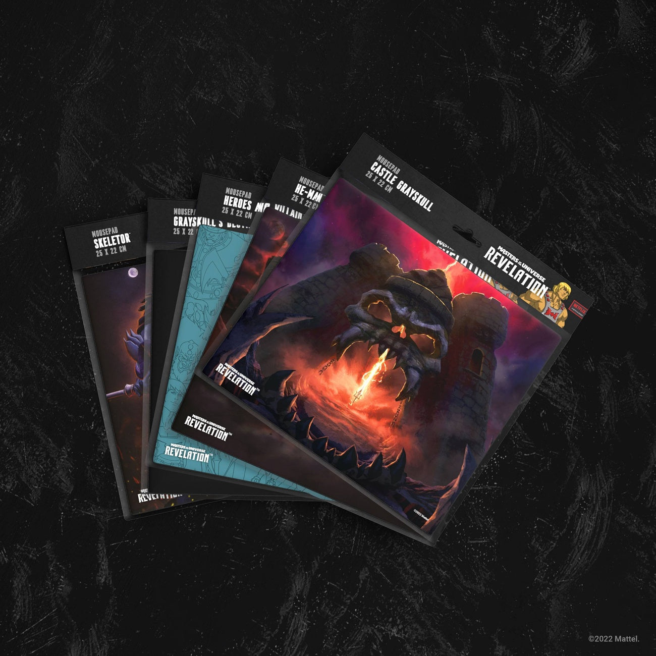 Imagen del producto Masters of the Universe: Revelation™ Alfombrilla de ratón Castillo Grayskull 25 x 22 cm