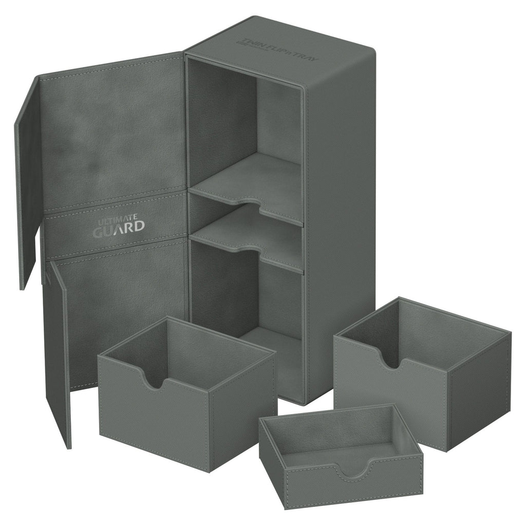 Imagen del producto Ultimate Guard Twin Flip'n'Tray 266+ Xenoskin - Gris