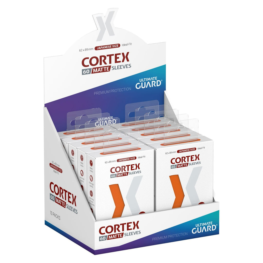 Imagen del producto Fundas Ultimate Guard Cortex Mate Tamaño Japonés (60) - Naranja