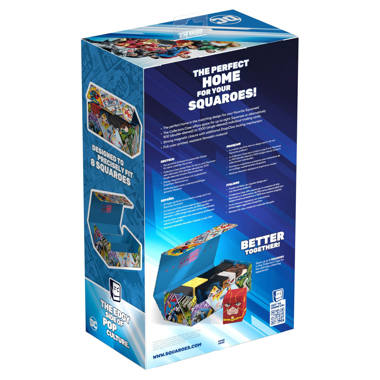 Imagen del producto Squaroes Collectors Case 800 DC Justice League™ - Cómics vintage