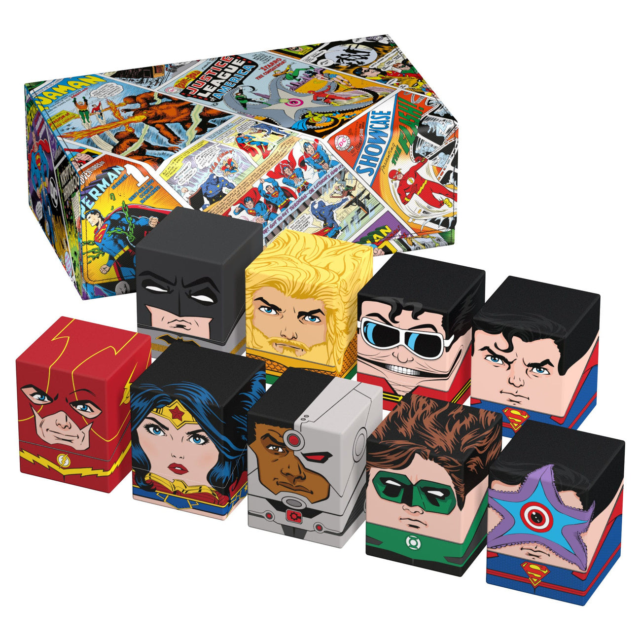 Imagen del producto Squaroes Collectors Case 800 DC Justice League™ - Cómics vintage