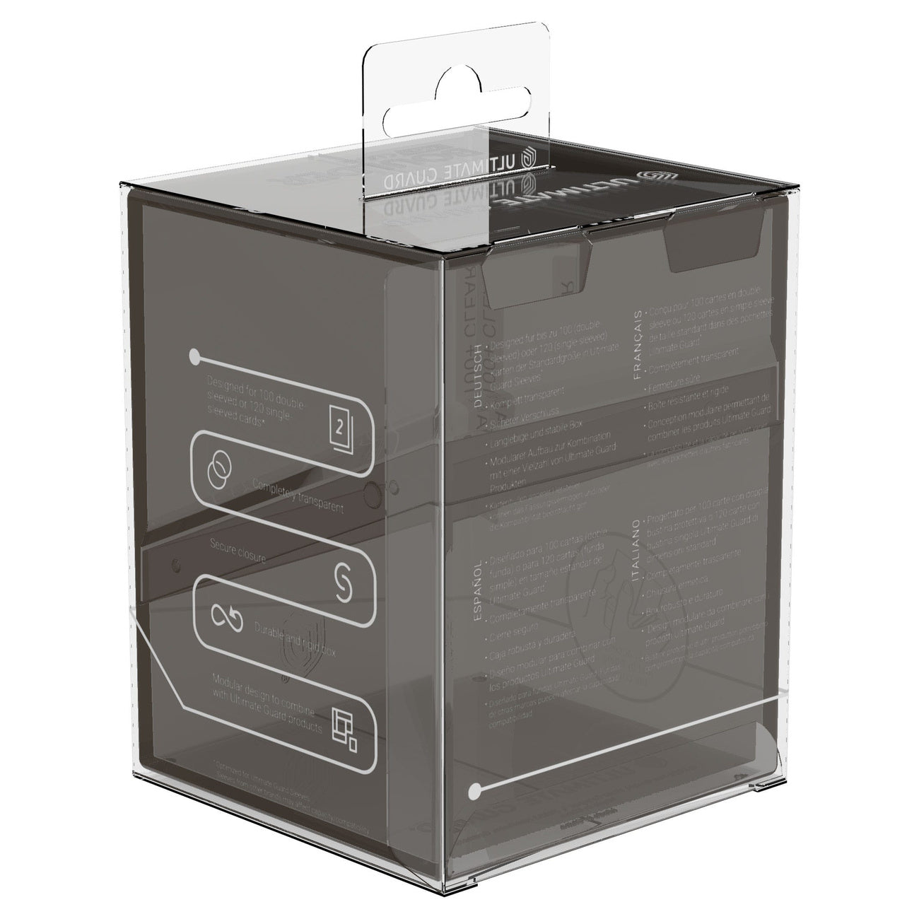 Product image Ultimate Guard Boulder 100+ Clear - Onyx