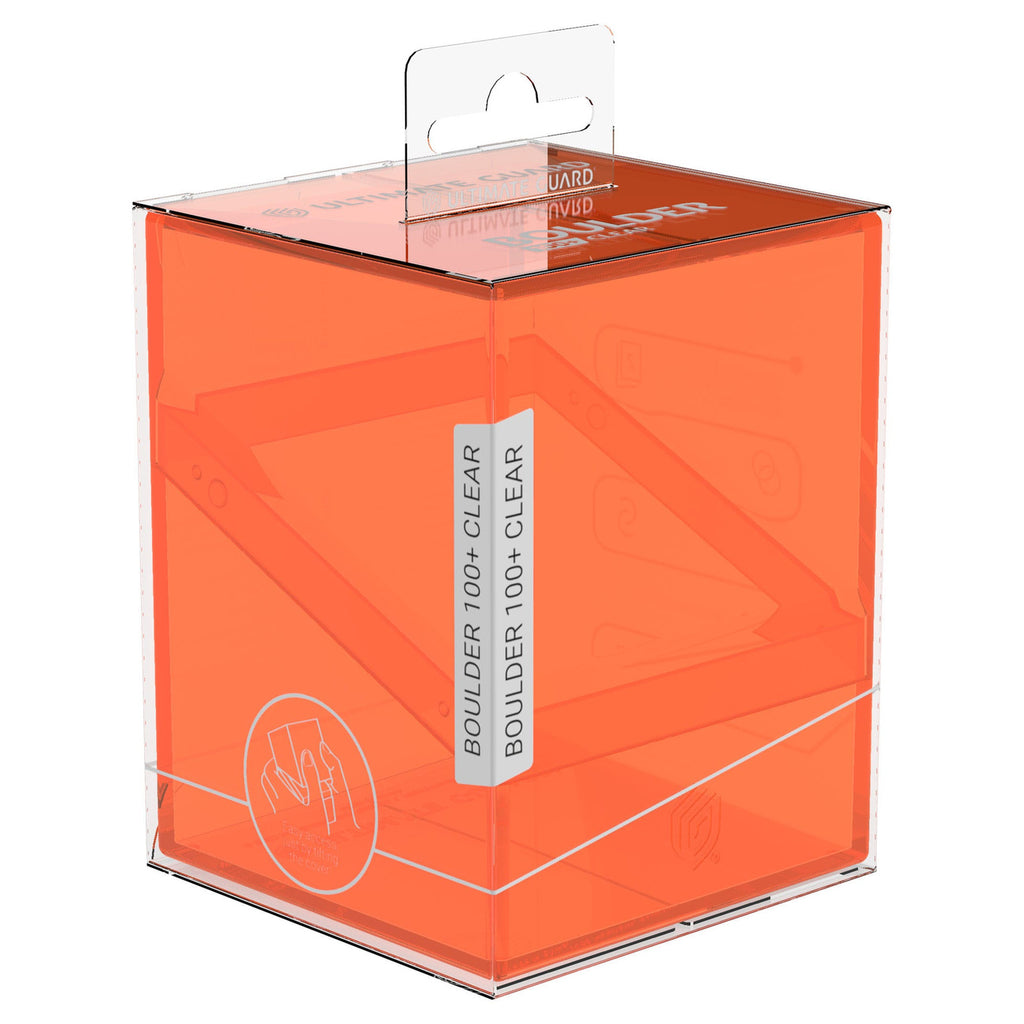 Product image Ultimate Guard Boulder 100+ Clear - Poppy Topaz