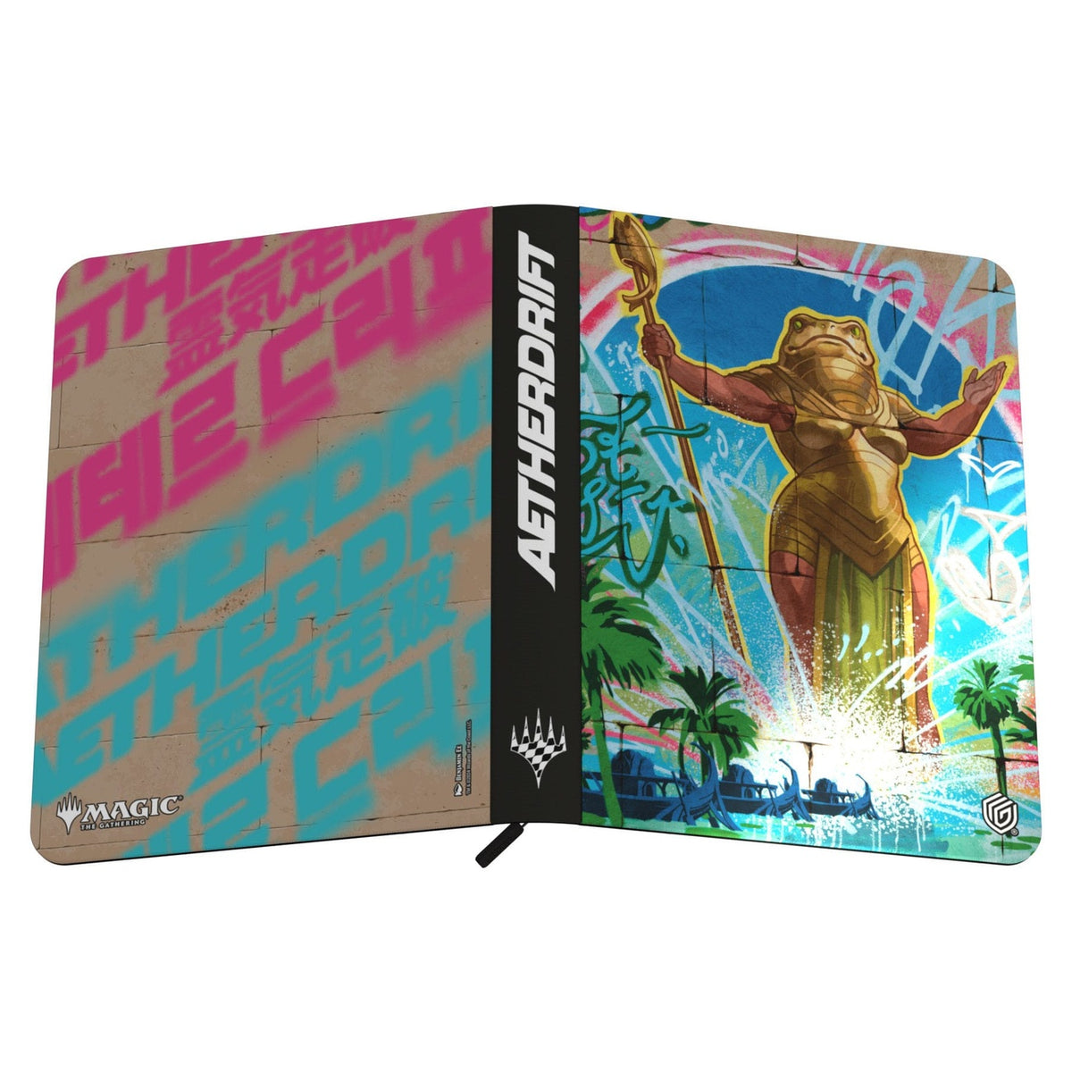 Imagen del producto Ultimate Guard Zipfolio 360 Xenoskin Magic: The Gathering "Aetherdrift" – Sab-Sunen, Luxa encarnada