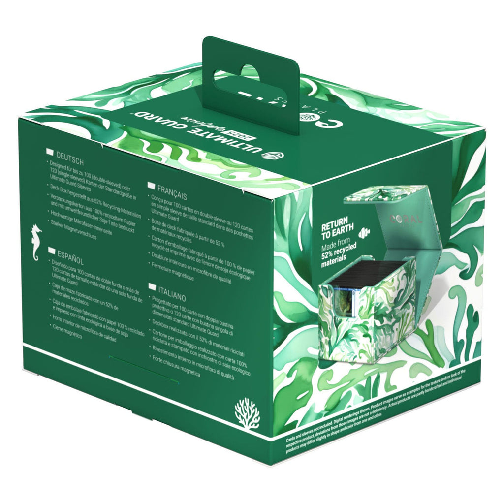 Imagen del producto Ultimate Guard Sidewinder 100+ Xenoskin 2025 Exclusive "Coral Places" - Bosque de kelp